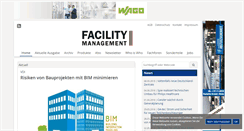 Desktop Screenshot of facility-management.de