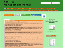 Tablet Screenshot of facility-management.cz